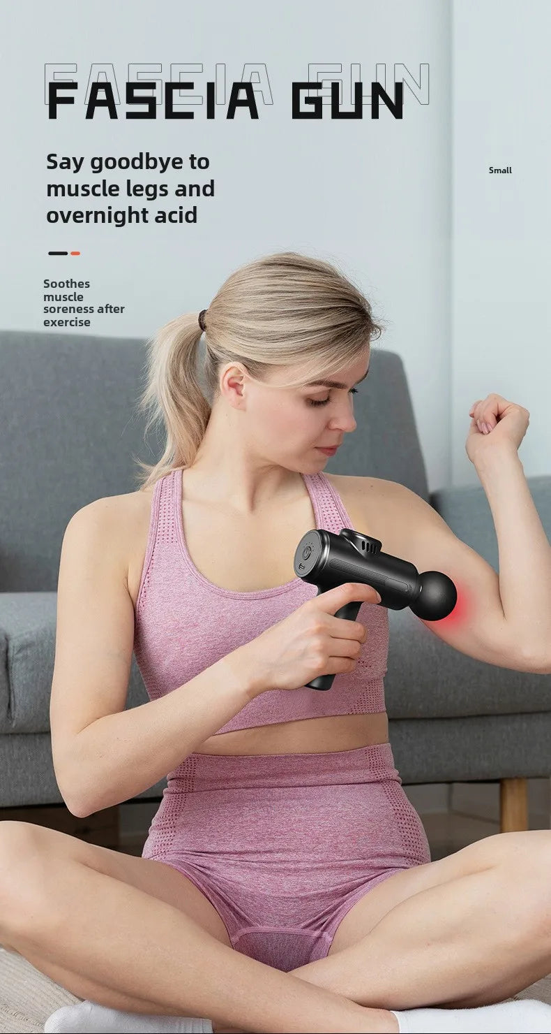 Senza™ 4-Head Mini Massage Gun