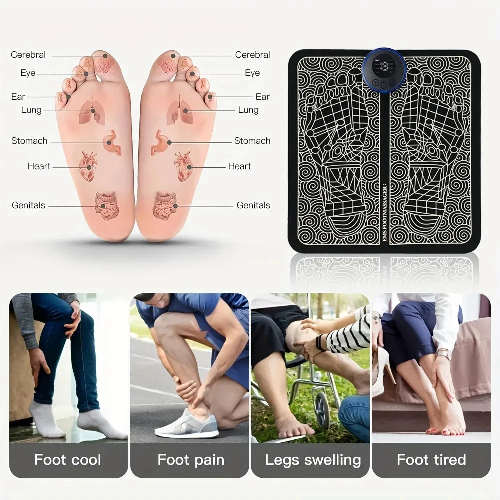 SootheFlex™ Electric Foot Pad