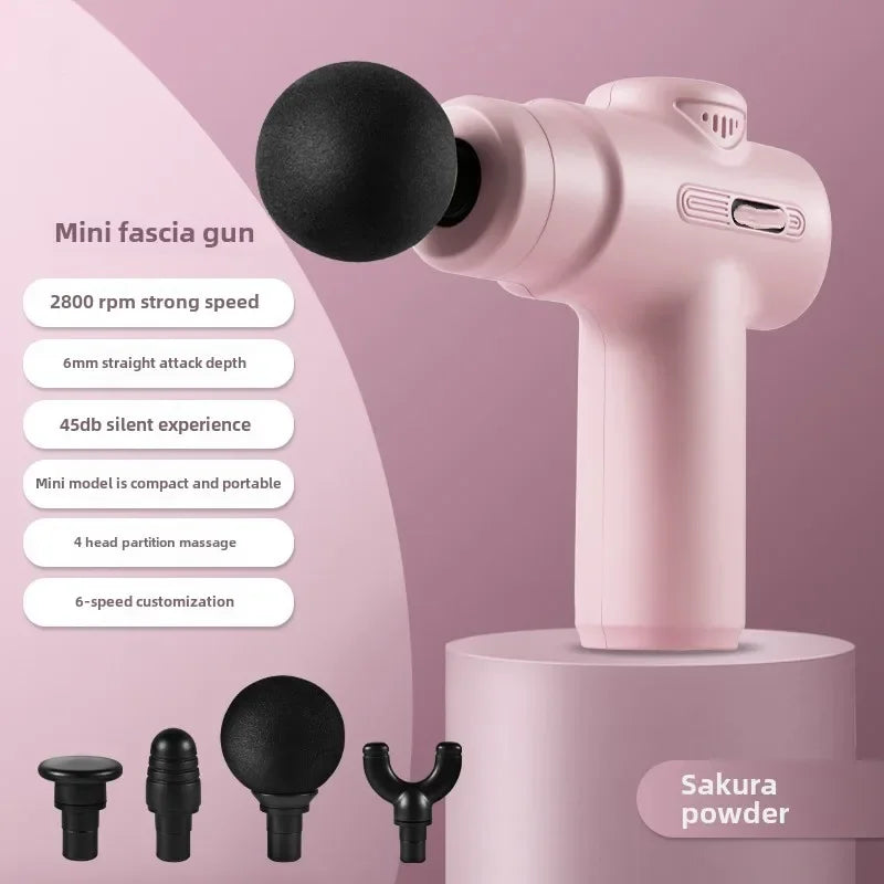 Senza™ 4-Head Mini Massage Gun