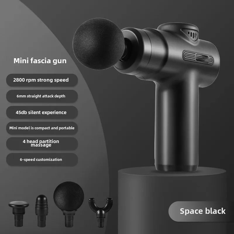 Senza™ 4-Head Mini Massage Gun