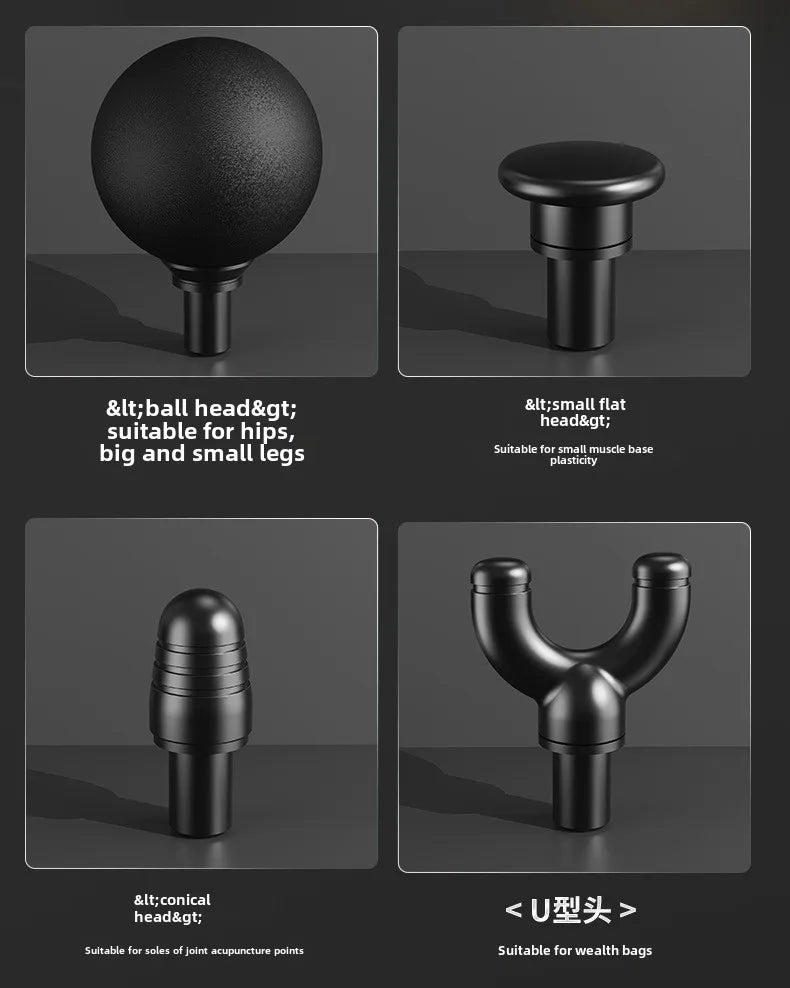 Senza™ 4-Head Mini Massage Gun