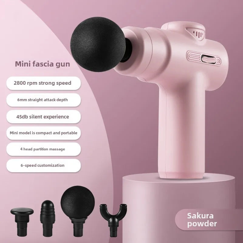 Senza™ 4-Head Mini Massage Gun